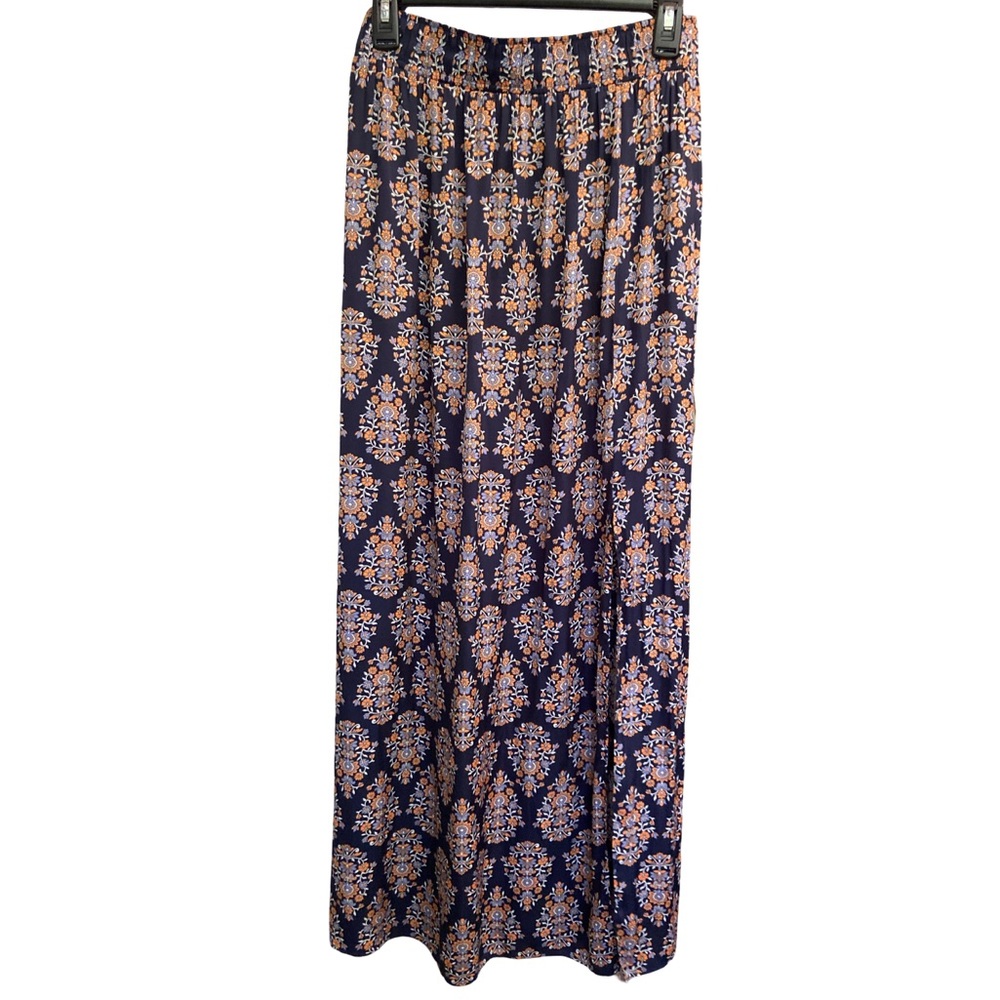 Express Floral Print Maxi Skirt